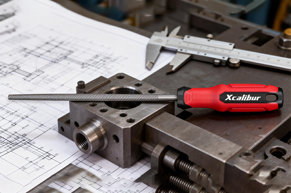 Enlarging drilled holes